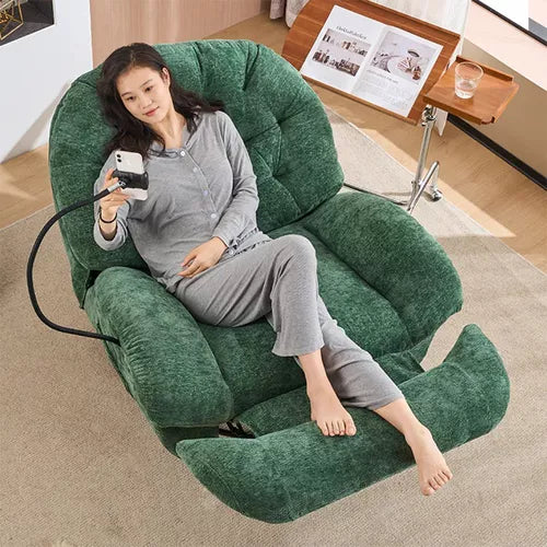 Sidney Fluff  Massage Recliner Chair