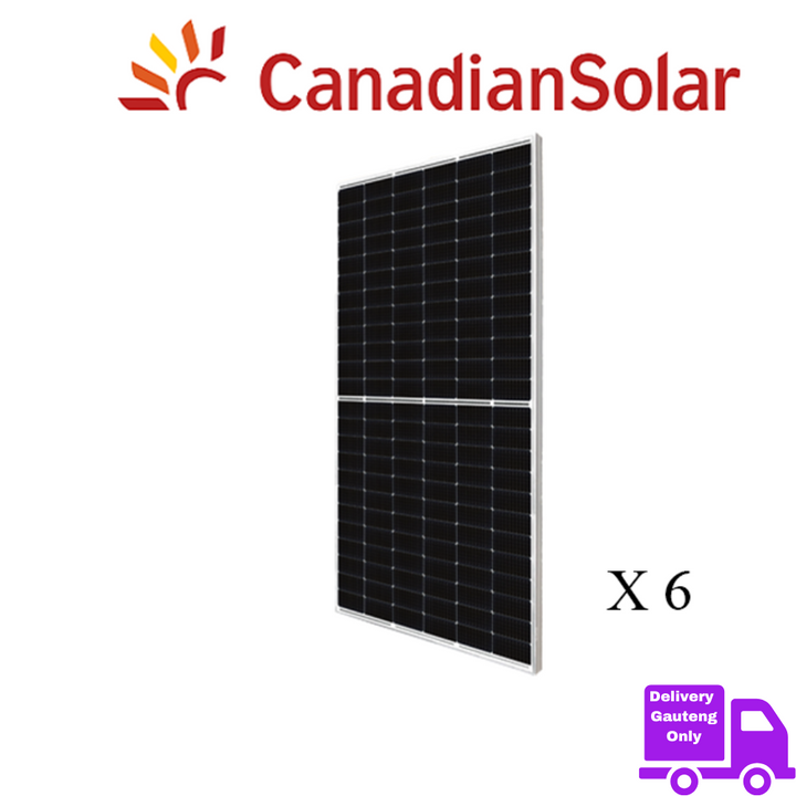 6 x Canadian Solar Panel 545W