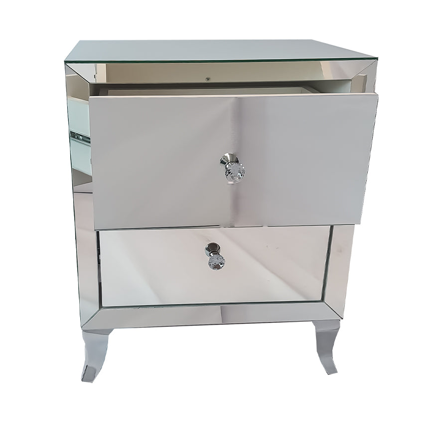 Elite Mirror 2 Drawer Pedestal