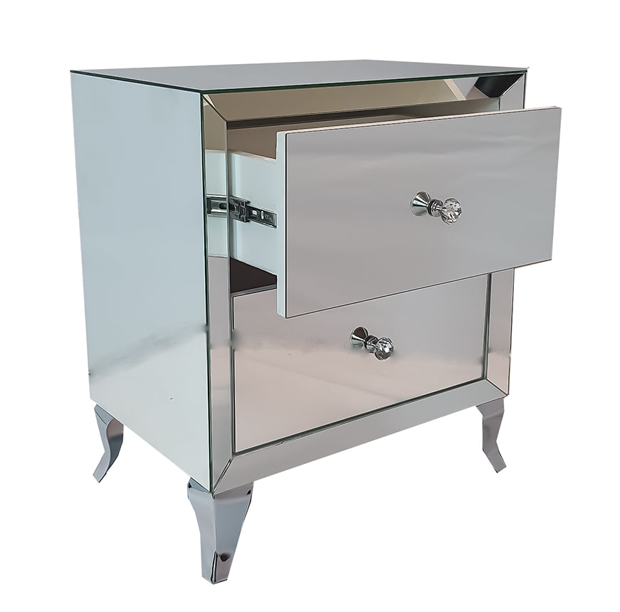 Elite Mirror 2 Drawer Pedestal