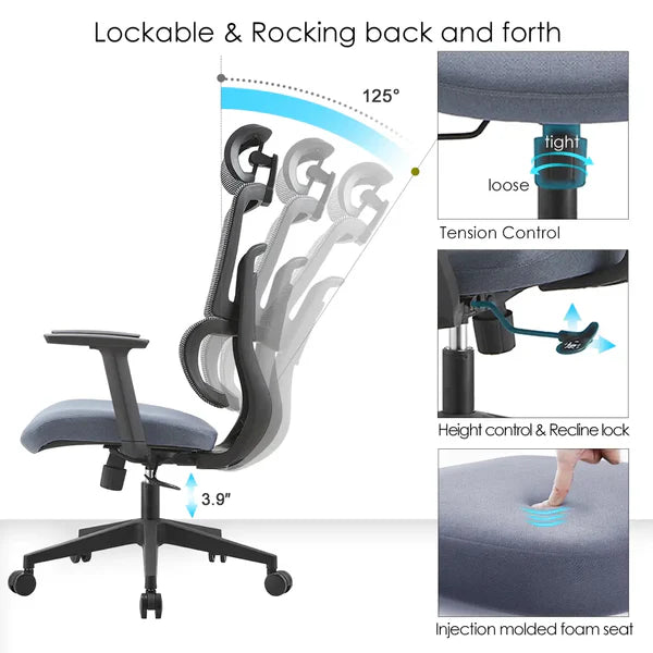 Avayah High Back Ergonomic Office Chair