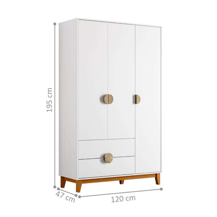 Ipeni Three Door Wardrobe