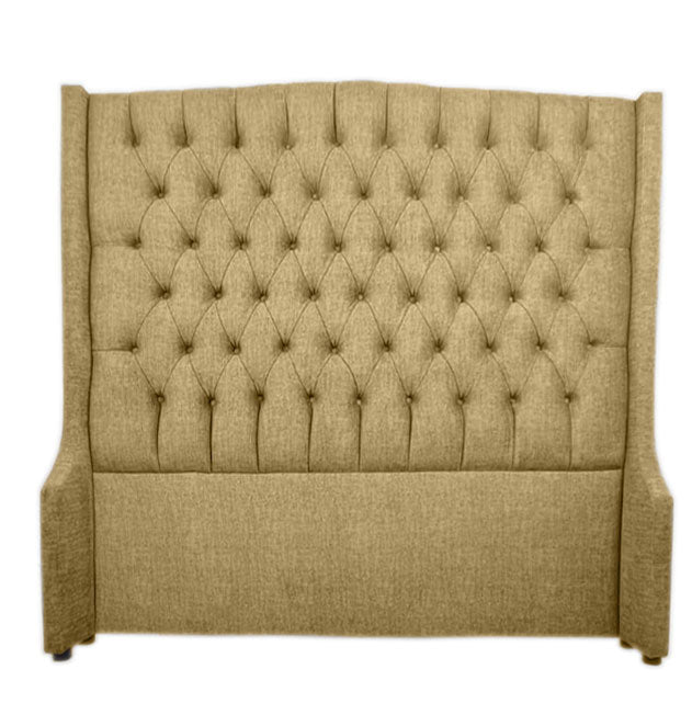 Reya Buttoned Wing Headboard