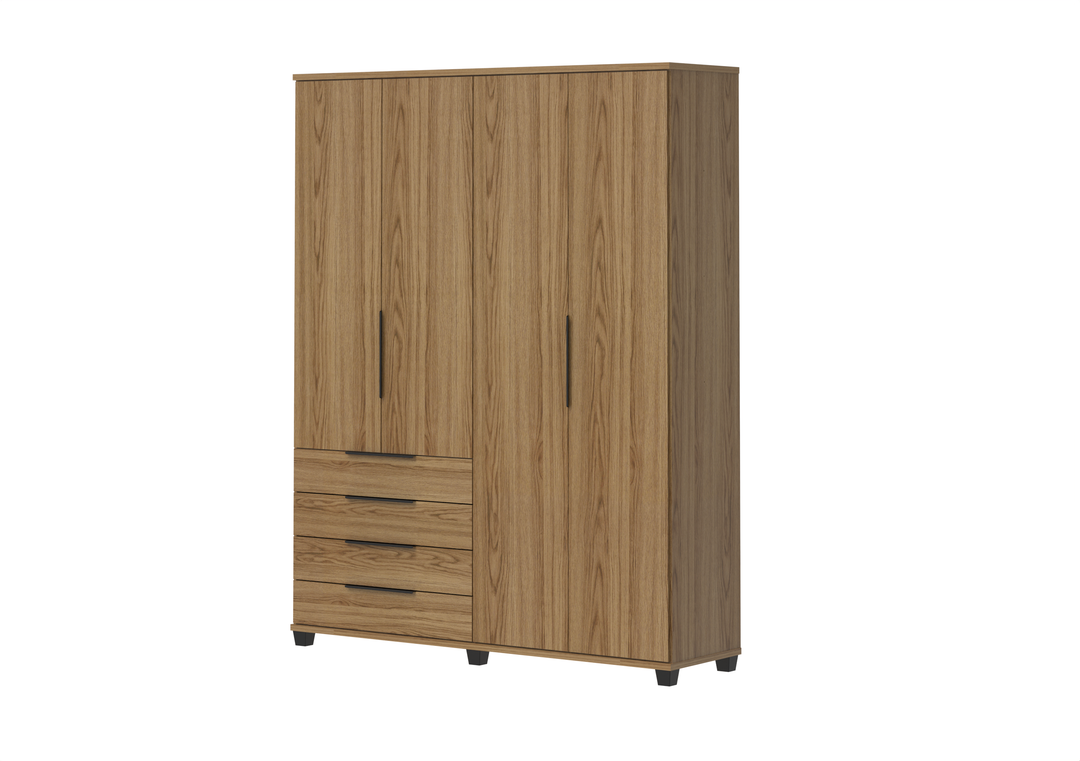 Allen 4 Door Wardrobe