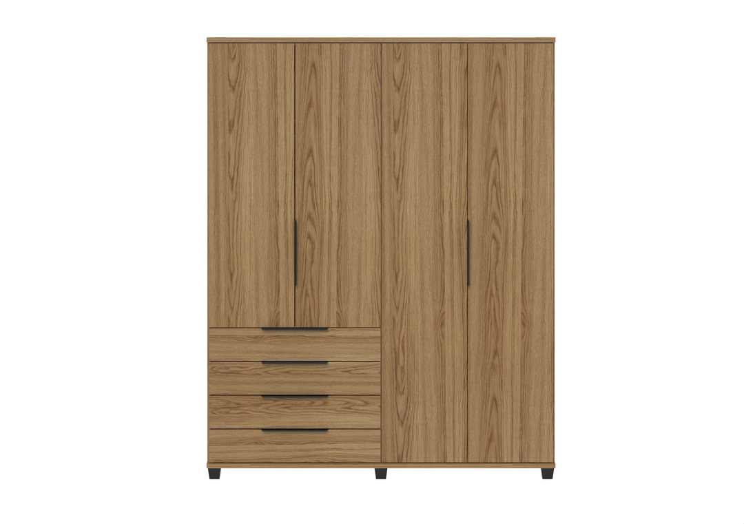 Allen 4 Door Wardrobe