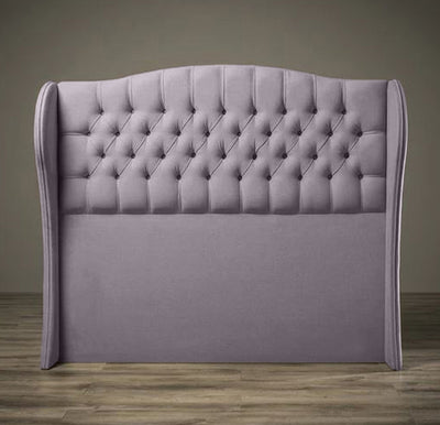 Codie Buttoned Winged Headboard