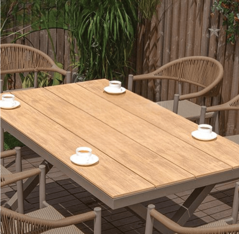 Hailey Wooden Outdoor Dining Set