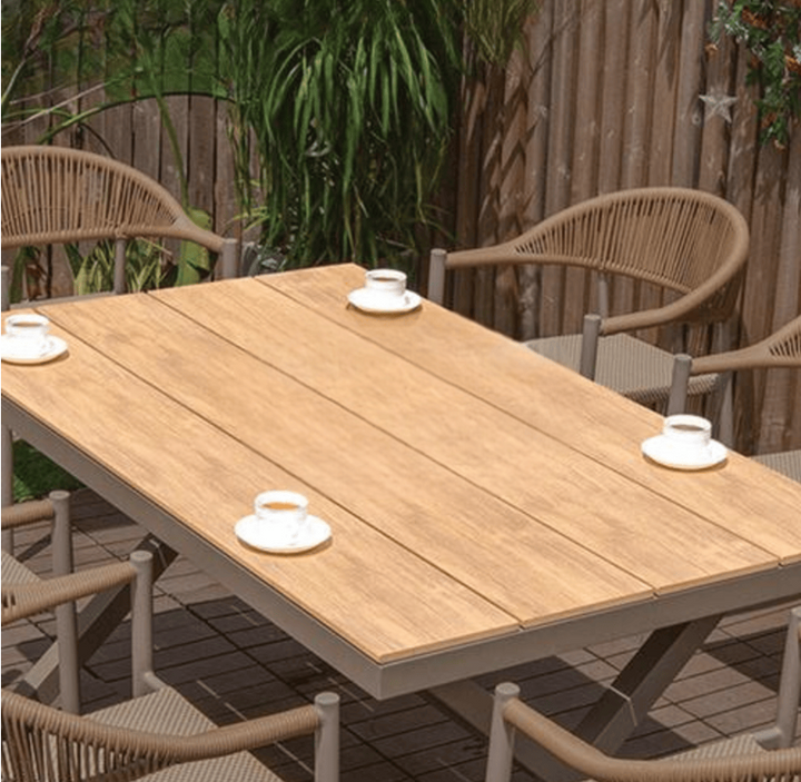 Hailey Wooden Outdoor Dining Set