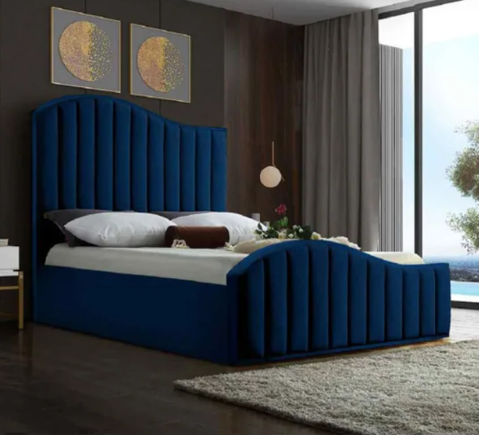 Deborah Bed Frame Velvet Bed