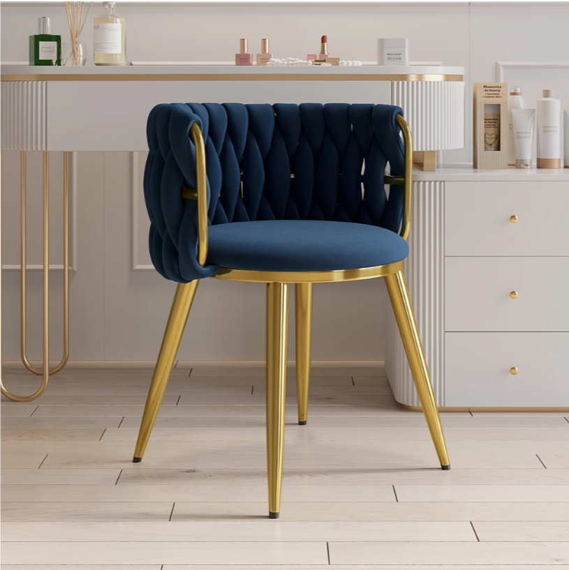 Dove Velvet Dinning Chairs