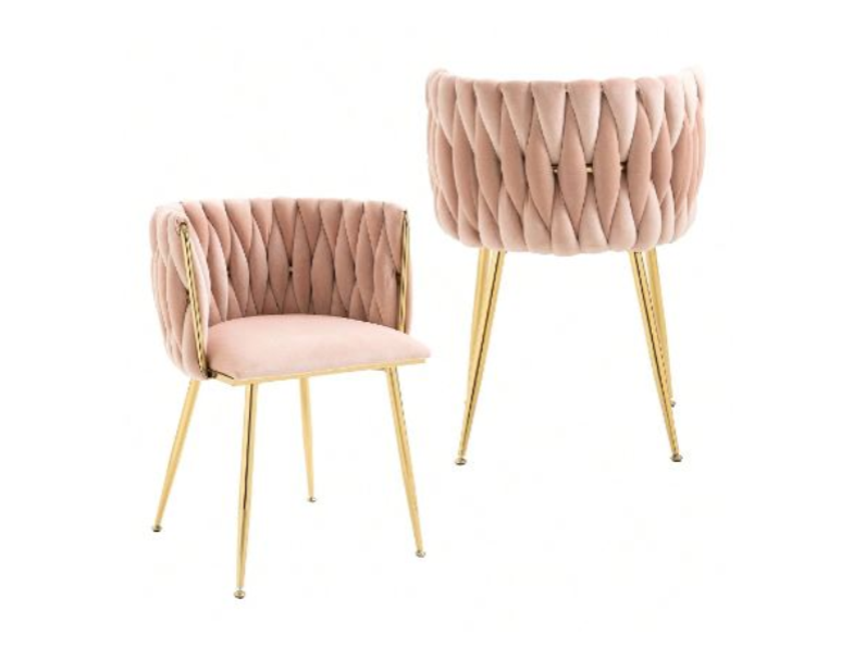 Dove Velvet Dinning Chairs