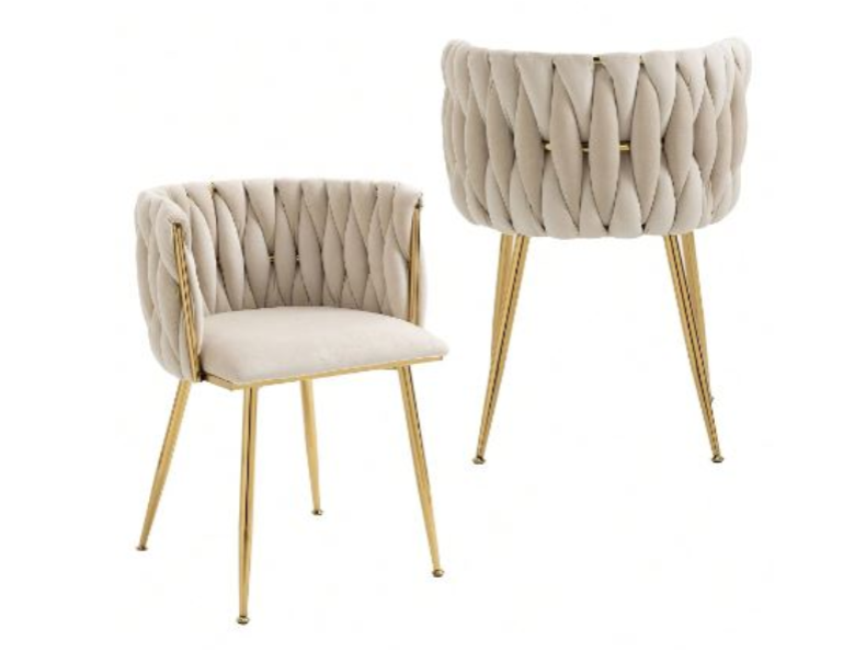 Dove Velvet Dinning Chairs