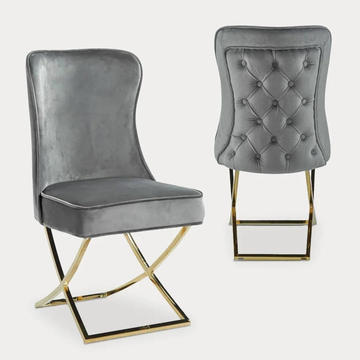 Daniela Velvet Dining Chair