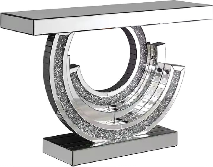 Luciana Console Table And Mirror With Light