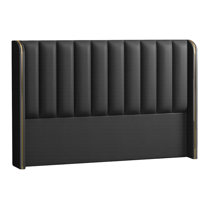 Coralie Upholstered Vinyl Wingback Headboard