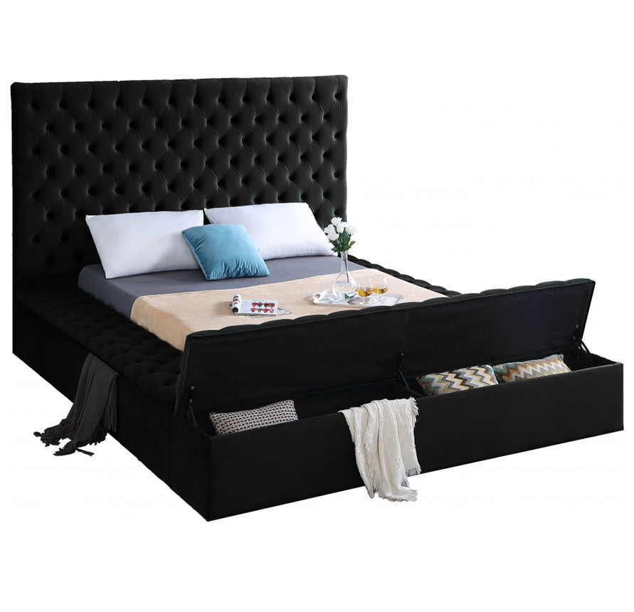 Sadie Storage Bed Frame Sleigh Bed