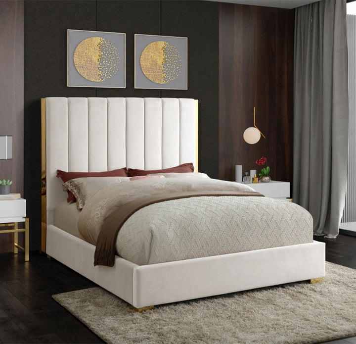 Harper Bed Frame Sleigh Bed