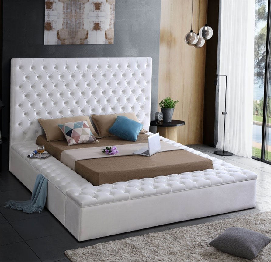 Sadie Storage Bed Frame Sleigh Bed