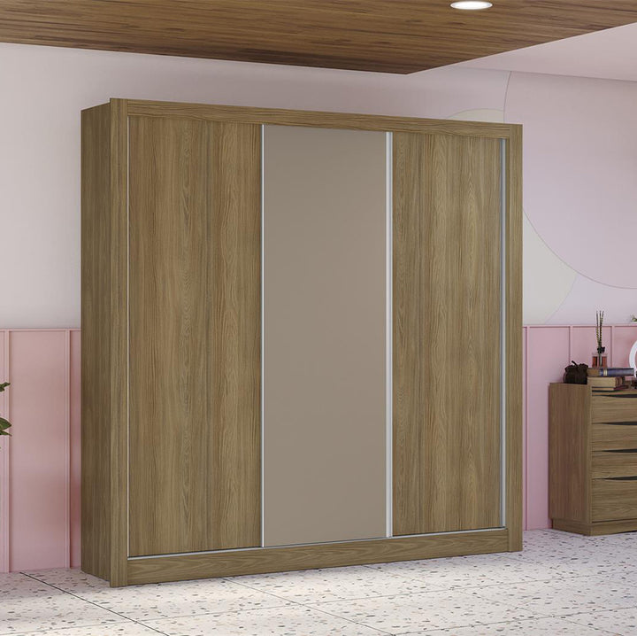 Estrada 3 Door Reversable Sliding Wardrobe