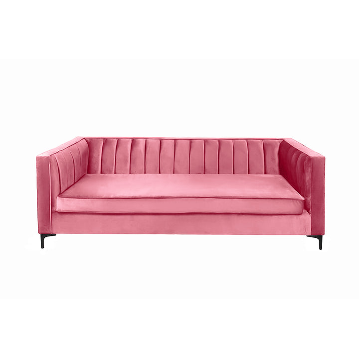 Oxford Three Seater Stripe Velvet