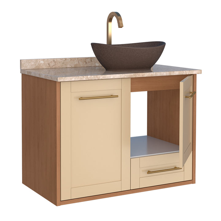 Petunia  Bathroom Vanity With Bali Basin