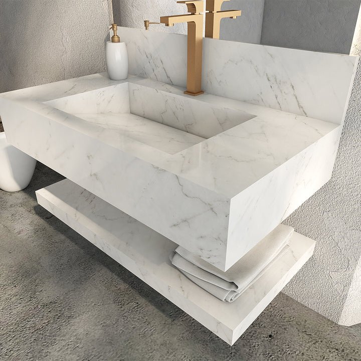 Milano Porcelain Bathroom Countertop