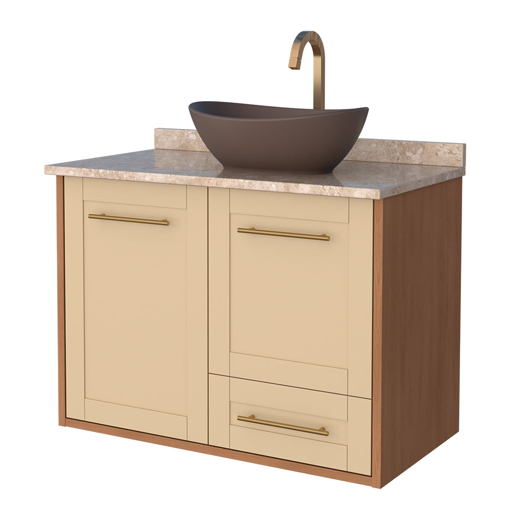 Petunia  Bathroom Vanity With Bali Basin