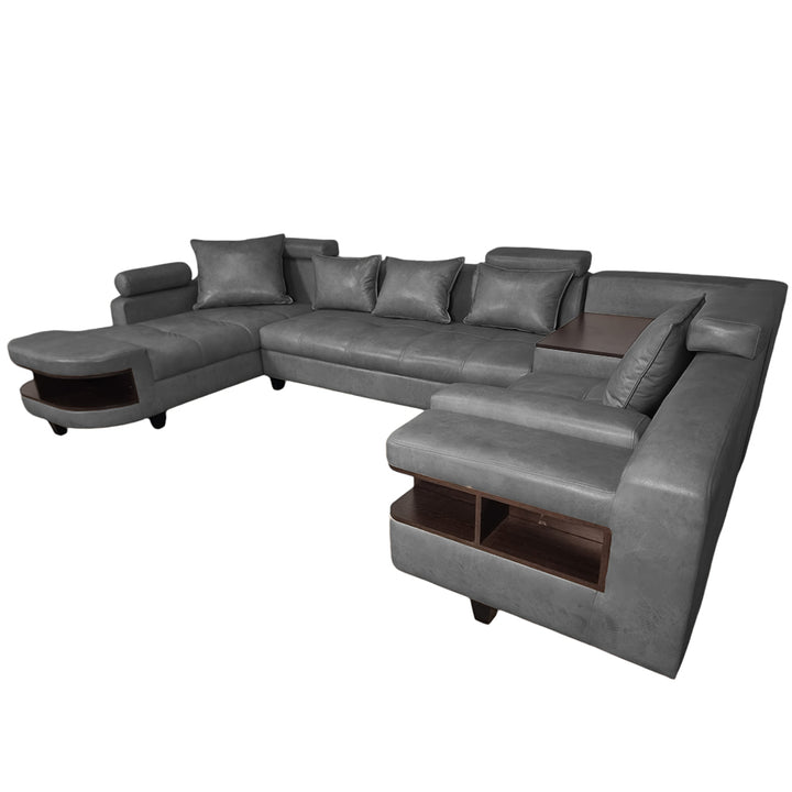 Clarence U Shape Sectional Corner Sofa- SD