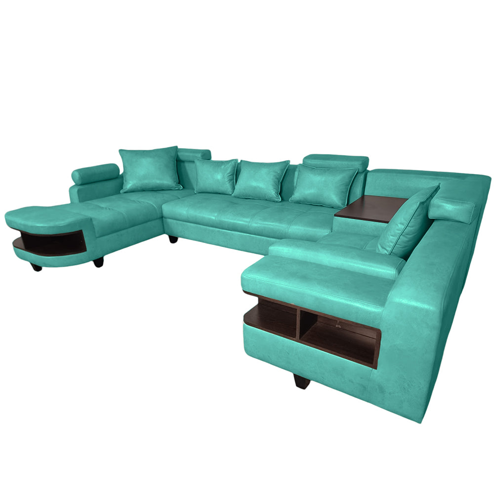 Clarence U Shape Sectional Corner Sofa- SD