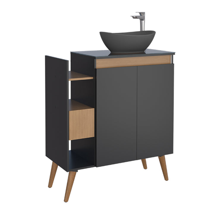 Lotus Bathroom Vanity With Bali Basin Freestanding  - 80 cm