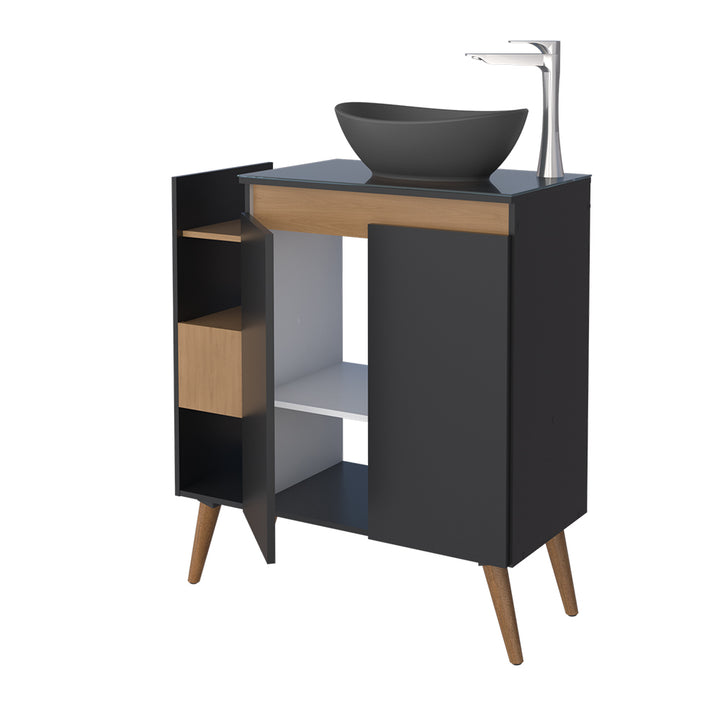 Lotus Bathroom Vanity With Bali Basin Freestanding  - 80 cm