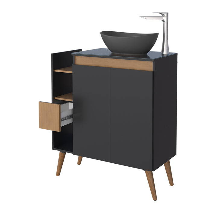 Lotus Bathroom Vanity With Bali Basin Freestanding  - 80 cm