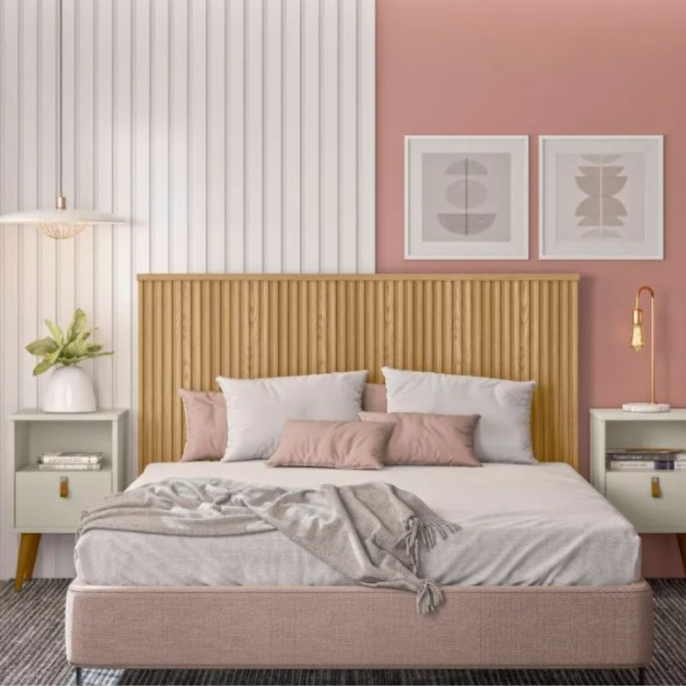 Olbia Headboard With Pedestals