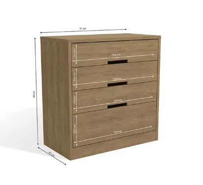 Castillo Chest Of 4 Drawers