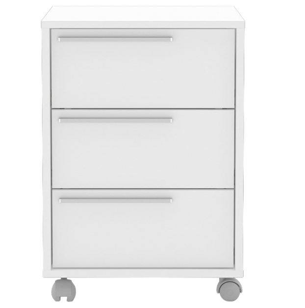 Ivanova 3 Drawer Accent Pedestal