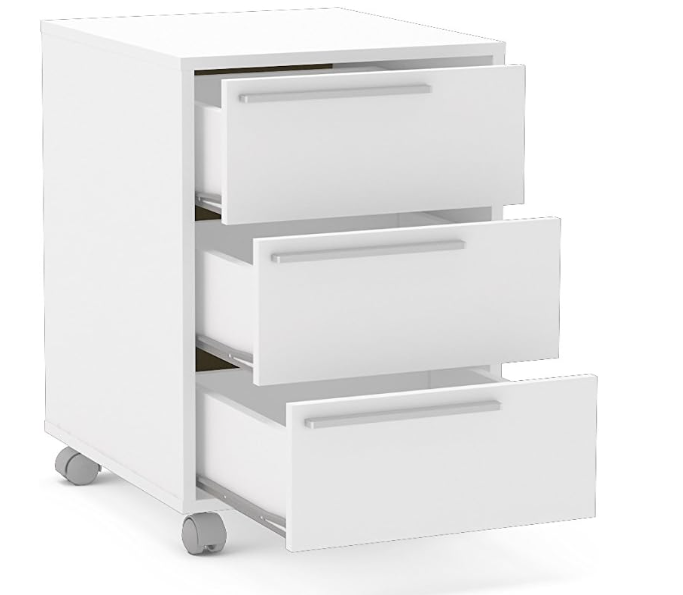 Ivanova 3 Drawer Accent Pedestal