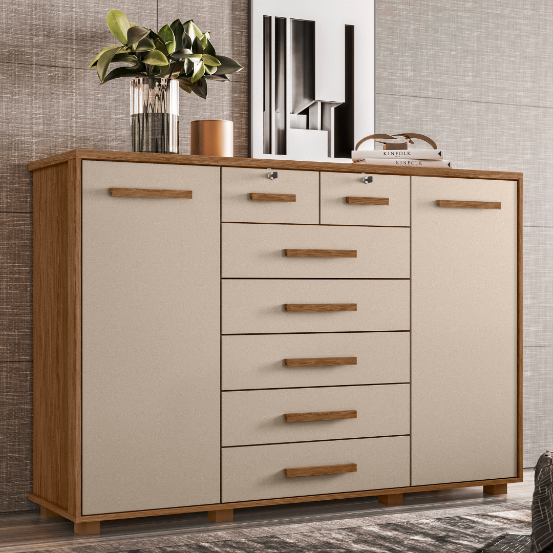 Fontana Metallic Chest of Drawers