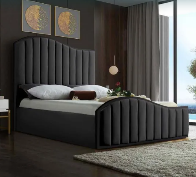 Deborah Bed Frame Velvet Bed