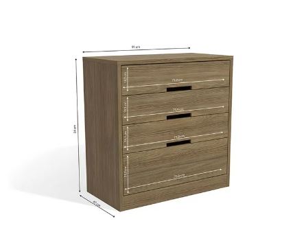 Castillo Chest Of 4 Drawers