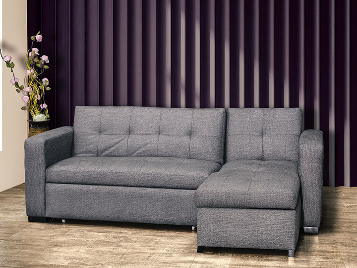 Helena L Shape Corner Sofa With Daybed