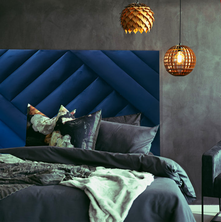 Diagonal Panel Headboards