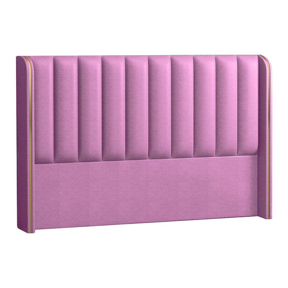 Coralie Upholstered Velvet Wingback Headboard