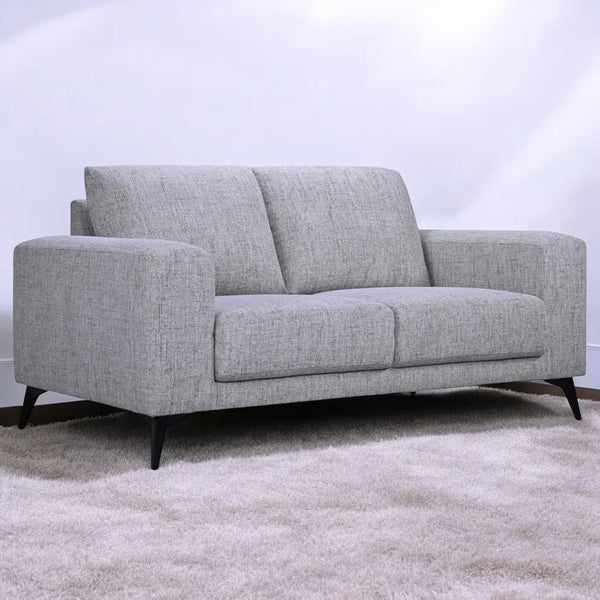 Hailey 2 Seater Couch Charcoal Grey