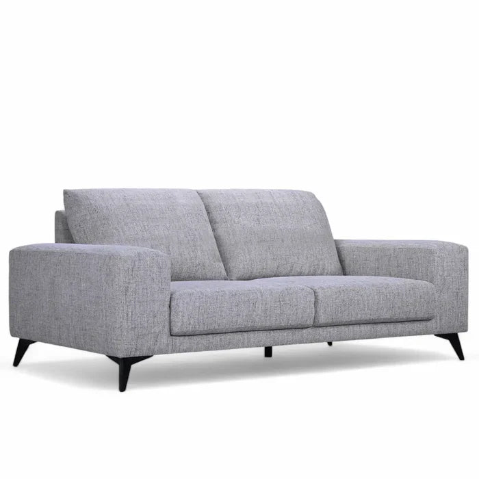 Hailey 3 Seater Couch Charcoal Grey