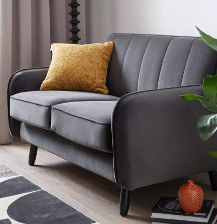 Thiago Velvet  2 Seater Sofa