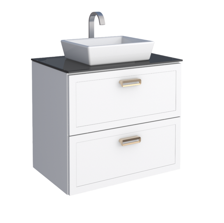 Odin Bathroom Steel Vanity With Prisma Basin