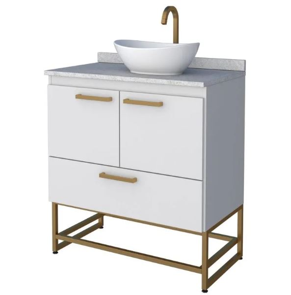 Suez Bathroom Vanity Granite With Bali Basin