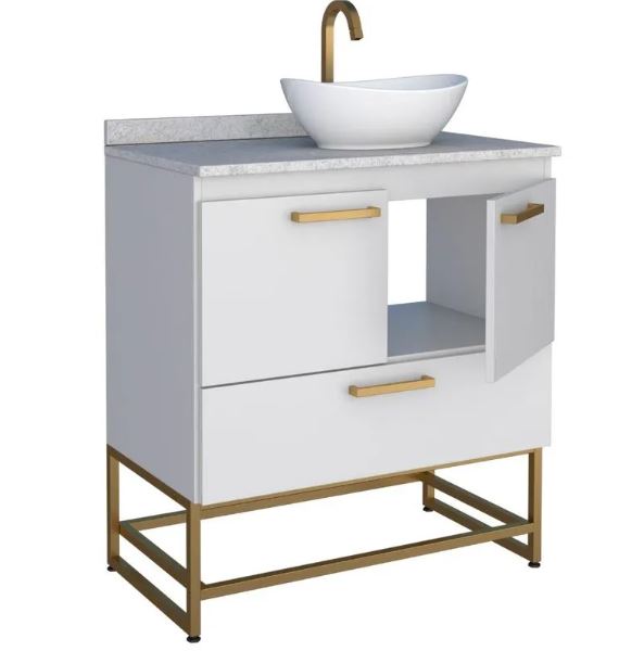 Suez Bathroom Vanity Granite With Bali Basin