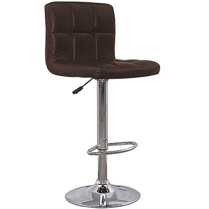 Ronin Faux Leather Swivel Bar Stool