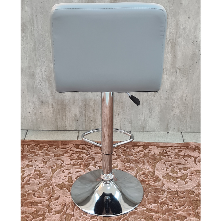 Ronin Faux Leather Swivel Bar Stool